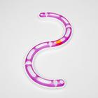 Игрушка для кошек 2 в 1 "Круг и волна" с шариком (картонная коробка), микс цветов - Фото 4