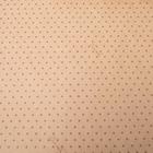 Бумага упаковочная крафт «Для тебя», бежевый горох, 50 х 70 см - Фото 2
