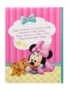 Фотоальбом на 100 фото в твёрдой обложке «Наша малышка», Минни Маус - Фото 6