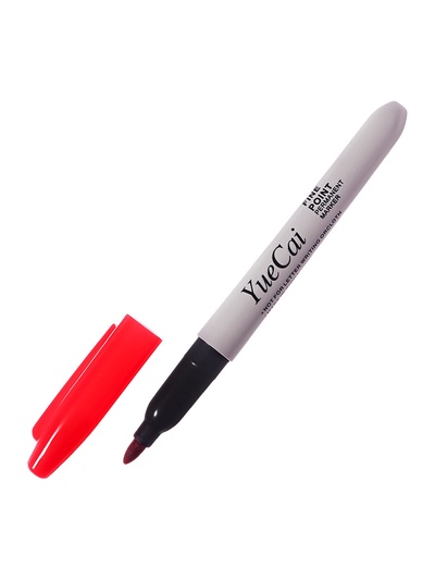 Маркер перманентный Calligrata, красный, узел 3.0 мм