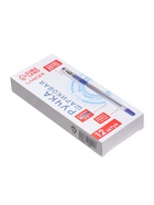 Ручка шариковая LANCER, синий стержень, узел 0.5 мм, прозрачный корпус, резиновый упор - Фото 15