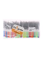 Ручка шариковая, автоматическая, «МИНИ», прозрачный корпус, цветная кнопка, МИКС (100 шт) - фото 809556328