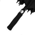 Зонт полуавтоматический «Антишторм», 8 спиц, R = 65 см, цвет чёрный - Фото 3