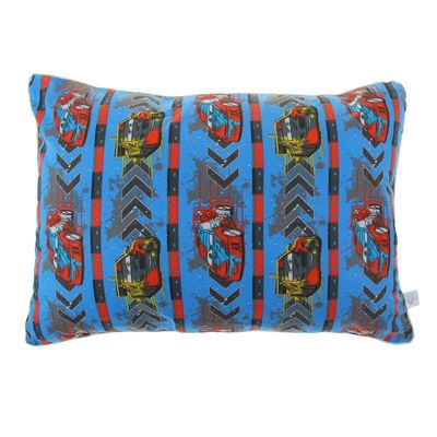 Подушка  "Тачки" 50*70 см файбер, поплин