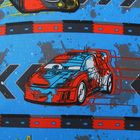 Подушка  "Тачки" 50*70 см файбер, поплин - Фото 3