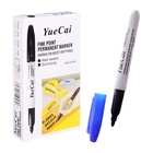 Маркер перманентный Calligrata, синий, узел 3.0 мм - Фото 5