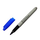 Маркер перманентный Calligrata, синий, узел 3.0 мм - Фото 6