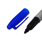 Маркер перманентный Calligrata, синий, узел 3.0 мм - Фото 7