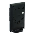 Метеостанция Luazon LB-01, с часами, термометром, дисплеем, подсветкой, серая - Фото 3