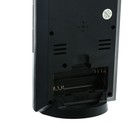 Метеостанция Luazon LB-01, с часами, термометром, дисплеем, подсветкой, серая - Фото 5