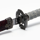 Макет оружия «Сувенирная катана. Рику», 107 см, рукоять под змеиную кожу - Фото 4