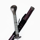 Макет оружия «Сувенирная катана. Рику», 107 см, рукоять под змеиную кожу - Фото 5