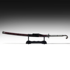 Макет оружия «Сувенирная катана. Рику», 107 см, рукоять под змеиную кожу - Фото 8