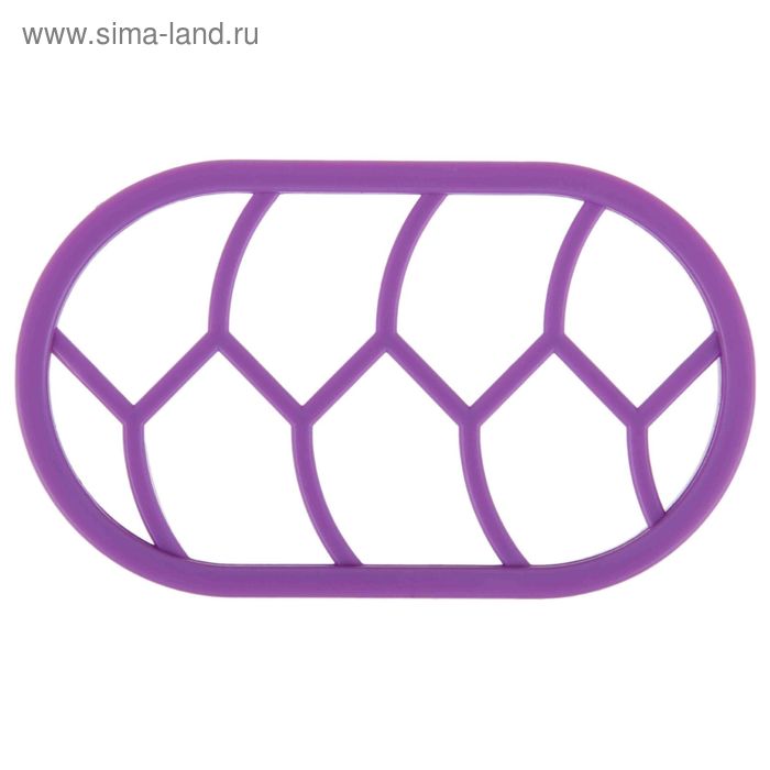 Форма для плетёнок Доляна, 15,5×9 см, цвет фиолетовый - Фото 1