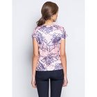 Блузка короткий рукав 15157-0.5,размер 46,рост 170 см,цвет розовый - Фото 4
