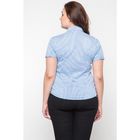 Рубашка женская 8189-13295L-1, цвет голубой, размер 50, рост 170 - Фото 3