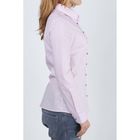 Блузка с длинным рукавом, принт горох, размер 50, рост 170 см, цвет розовый (арт. 15113 С+) - Фото 5