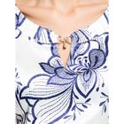 Блузка короткий рукав 15157-0.5,размер 42,рост 170 см, цвет сливки - Фото 3