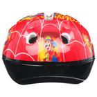 Шлем защитный детский ONLYTOP OT-502, обхват 52-54 см, цвет красный - Фото 4
