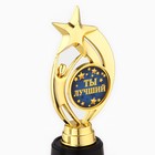 Кубок наградная фигура: звезда «Ты лучший» золото, пластик, 18.5 см - Фото 4