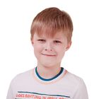 Комплект для мальчика (футболка+шорты), рост 146 см (11 лет), цвет тёмно-бирюзовый/белый (арт. Н464) - Фото 5