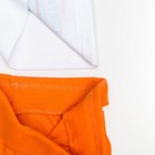 Комплект для мальчика (футболка+шорты), рост 86 см (18 мес), цвет оранжевый/белый (арт. Н011) - Фото 2