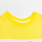 Комплект для мальчика (футболка+шорты), рост 80 см (12 мес), цвет бирюзовый/лимон (арт. Н219) - Фото 3