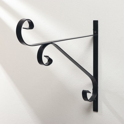 Кронштейн для подвеса кашпо, 40 см, металл, цвет МИКС