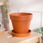 Горшок для цветов "Стандарт", красная глина, 2 л - Фото 2