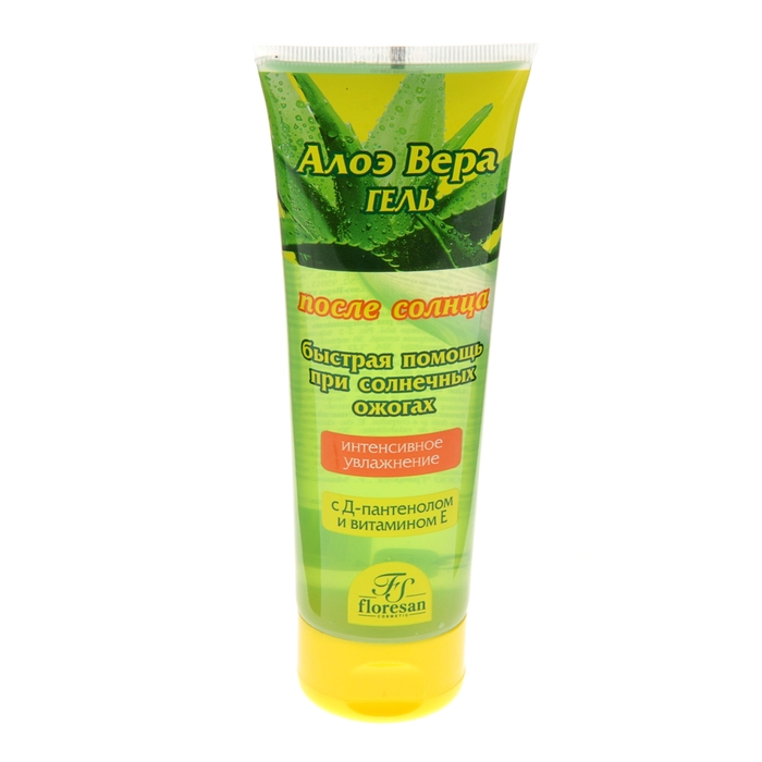 Гель после солнца "Алоэ вера", увлажняющий, 125 мл - Фото 1