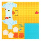 Аппликация-обучалка "Лев и попугай" для самых маленьких + липкая лента - Фото 5