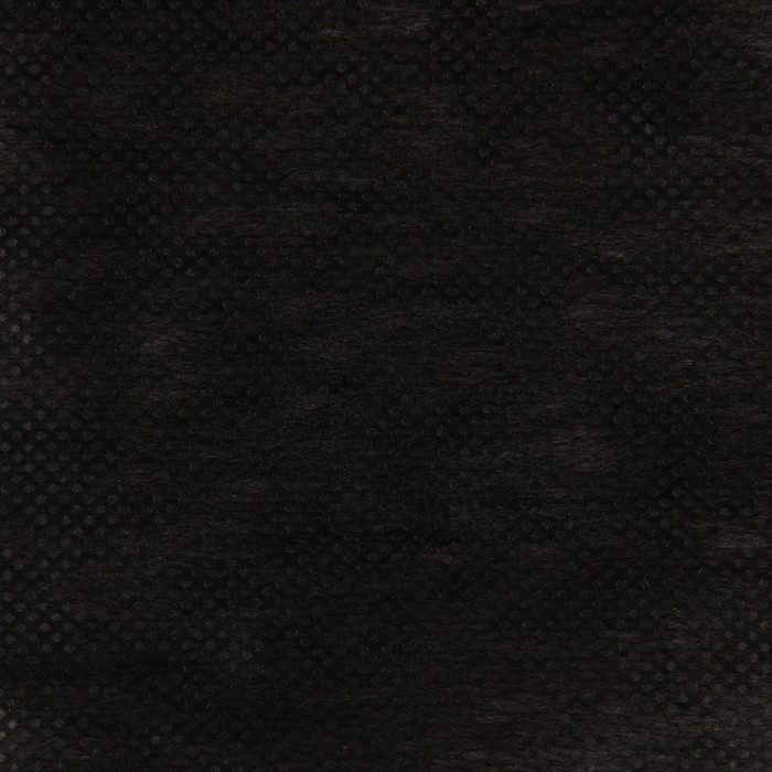 Флизелин клеевой сплошной, 30г/кв.м, 50х100см, цвет чёрный