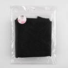 Флизелин клеевой сплошной, 30 г/м², 1 м × 1 м, чёрный - Фото 4