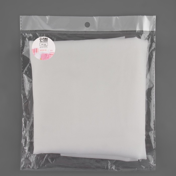 Дублерин клеевой, точечный, 45 г/кв.м, 1,5 × 1 м, цвет белый