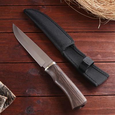 Нож охотничий «Эрни» 26 см, клинок 145 мм/3.8 мм, дерево, цвет МИКС