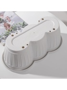 Ящик для цветов с поддоном Петропласт «Гусеница», 40 см, пластик, МИКС  (артикул 1341634)  большой выбор товаров оптом и в розницу по низким ценам с доставкой