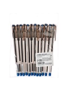 Ручка шариковая Calligrata. MY-TECH, синий стержень, игольчатый узел 0.7 мм, прозрачный корпус - Фото 9