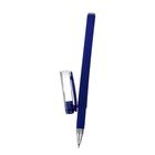 Ручка гелевая Softtouch 0.5 мм, синяя, корпус тёмно-синий матовый - Фото 3