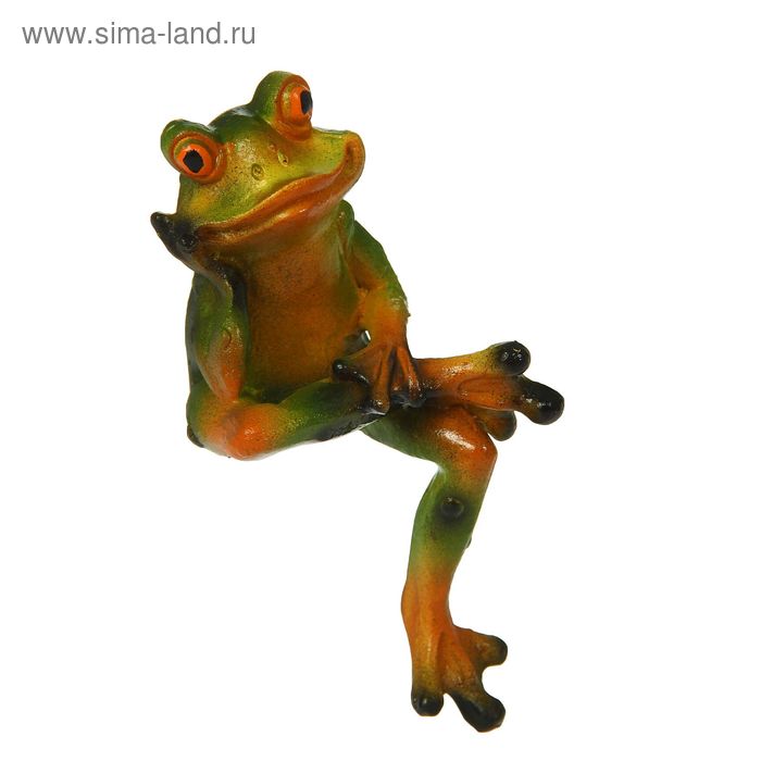 Садовая фигура "Лягушонок" 7х15х8см - Фото 1