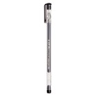 Ручка гелевая, 0.38 мм, цвет чёрный, корпус прозрачный, безстержневая, игольчатый пишущий узел, "Кристалл" - фото 317902196