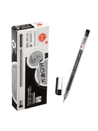 Ручка гелевая «Кристалл», безстержневая, чёрная, узел 0.38 мм - Фото 5