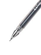 Ручка гелевая «Кристалл», безстержневая, чёрная, узел 0.38 мм - фото 121584163