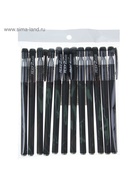 Ручка гелевая Calligrata, чёрный стержень, узел 0.5 мм, покрытие Soft-touch - Фото 3