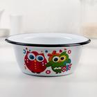 Миска эмалированная, 800 мл, d=17 см, h=6.5 см, рисунок МИКС - Фото 5