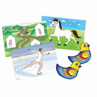 Профессии. Лаборатория чтения и речи, возраст 3-7 лет
