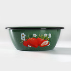 Миска эмалированная «Ассорти», 1.5 л, цвет и рисунок МИКС - Фото 2