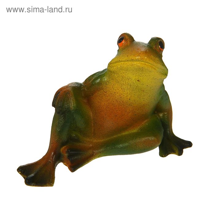 Садовая фигура "Лягушка" 6х9х6см - Фото 1