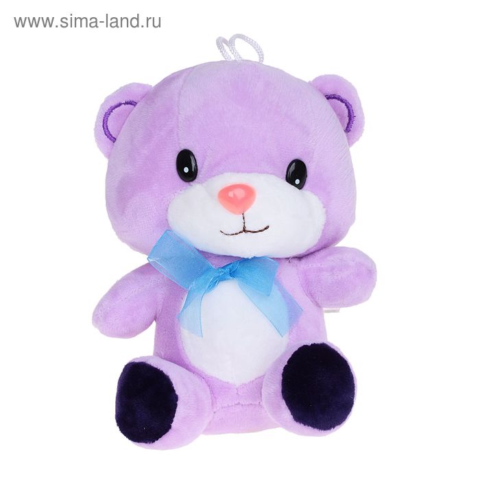Мягкая игрушка «Медведь с бантом», цвета МИКС - Фото 1