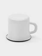 Кружка эмалированная «Белоснежная», 380 мл, белая - Фото 3