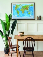 Карта Мира интерактивная, физическая, 101×66 см, 1:29 млн, ламинированная настенная - Фото 12